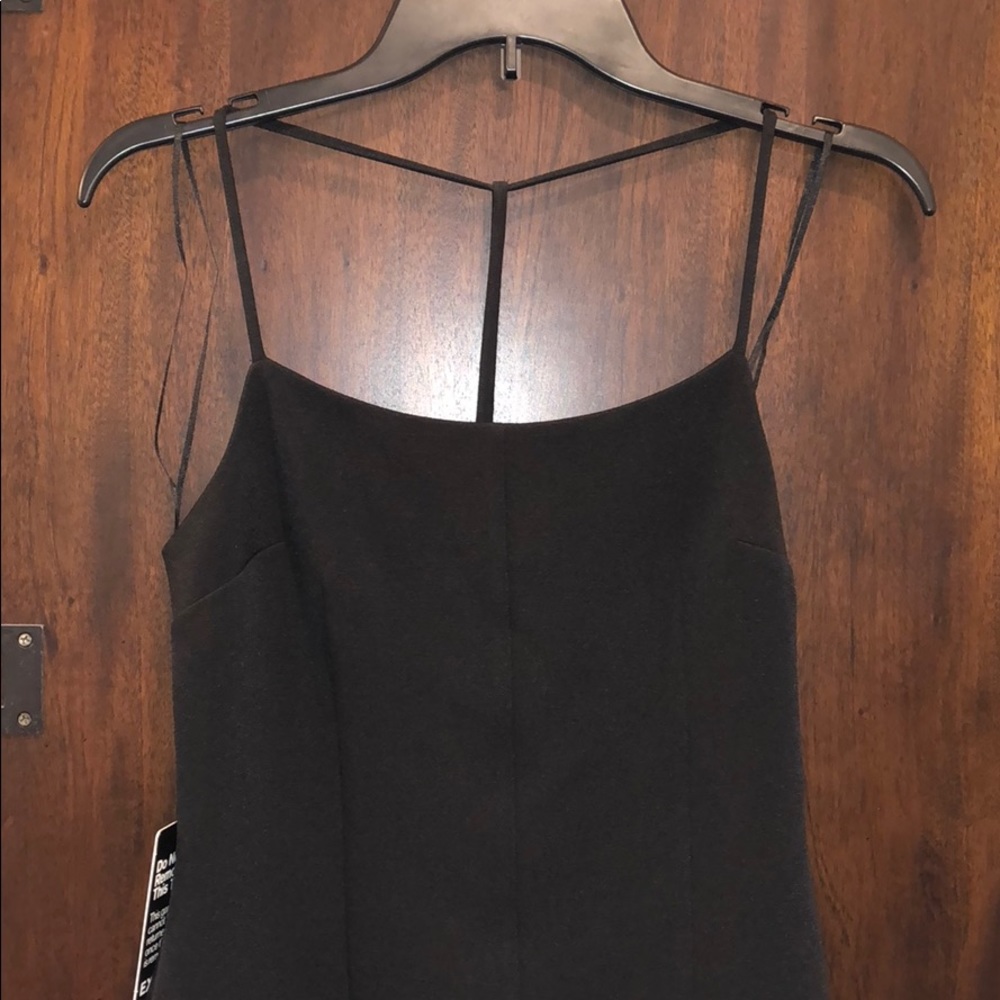 Express black t back sheath dress size 4 NWT